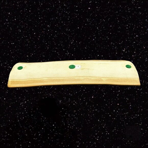 Cracker Tray Platter by Country Originals Oak Leaf Design Pottery Colombia 14”L - Picture 4 of 12